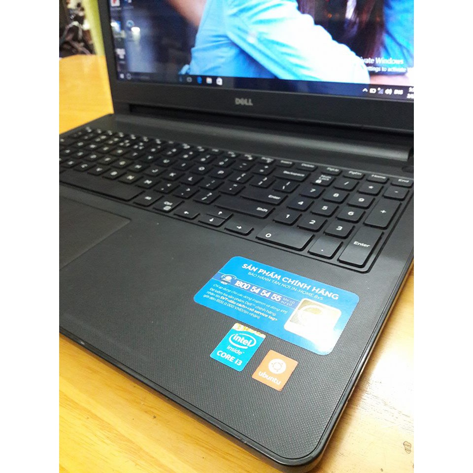 LAptop Dell Inpiron 3558 Core i3 còn Nguyên tem hãng đẹp 98%