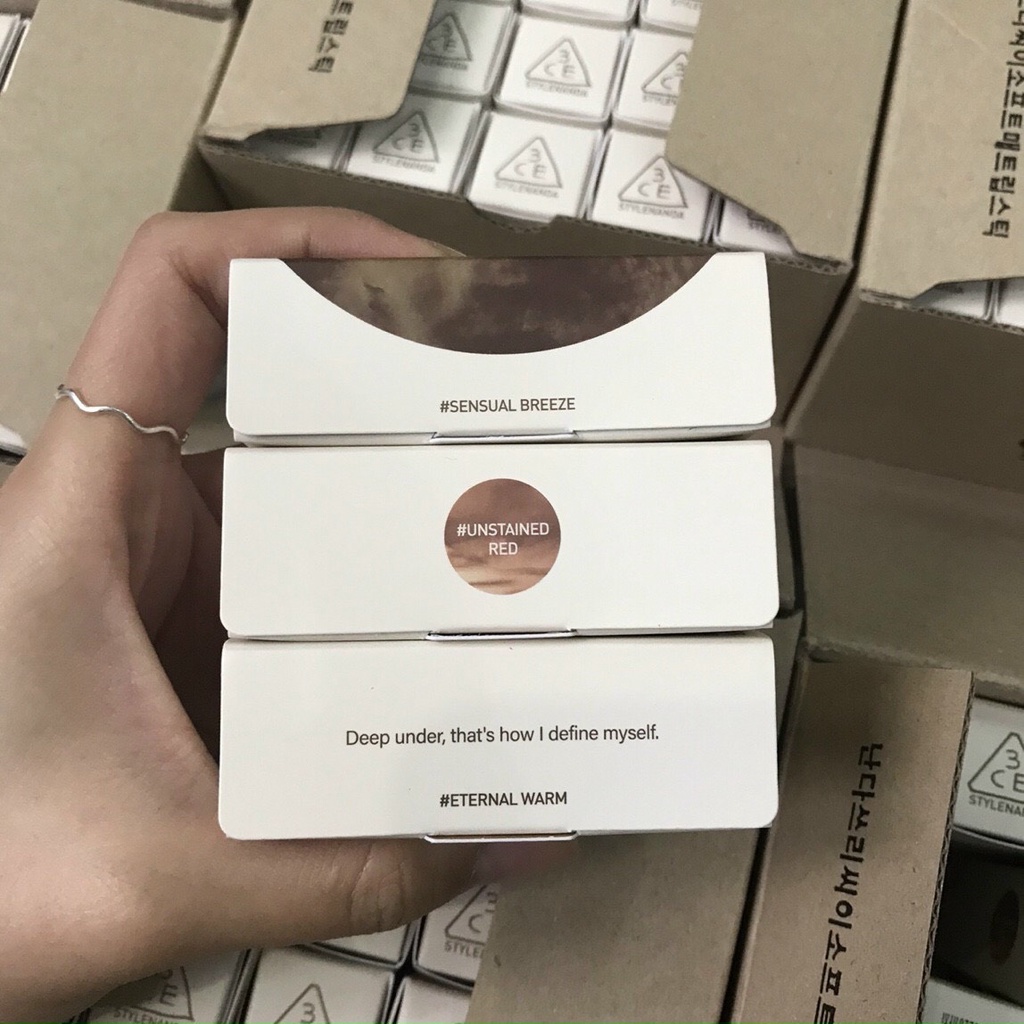 Son Thỏi 3CE Soft Matte Lipstick ,Deep Under More Deep BebeauSkinShop