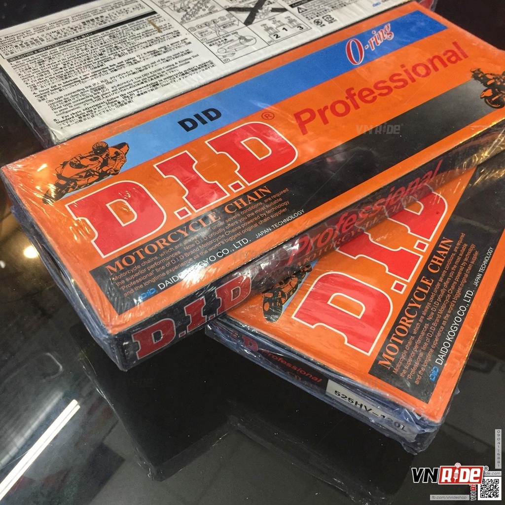 Xích DID Oring 10ly 428 – 520 – 525 – 530