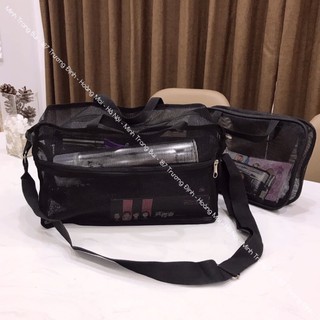 Set túi lưới đựng đồ làm tóc