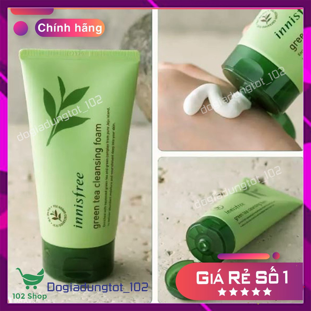 Sữa rửa mặt innisfree trà xanh rau củ 150ml cho da dầu mụn hỗn hợp nhạy cảm Hàn Quốc Queen Beauty - SRM Innisfre | BigBuy360 - bigbuy360.vn