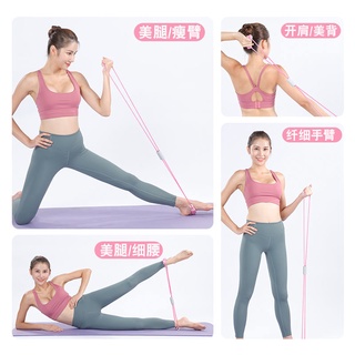 Dây Đai Kháng Lực Hình Số 8 Giúp Tập Vai Lưng Cổ Và Tập Yoga Tại Nhà Cho Nam Và Nữ