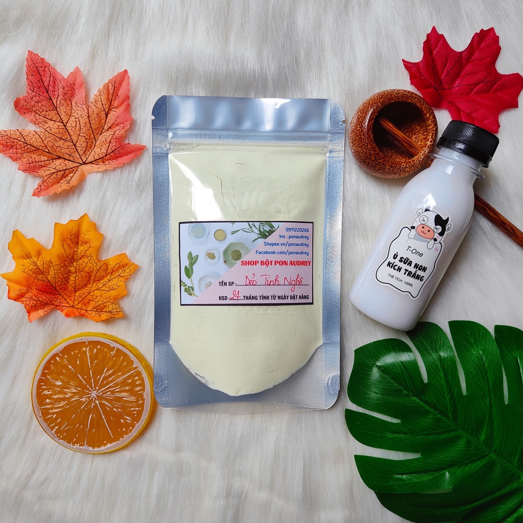 Mặt Nạ Dẻo Collagen Tảo Xoắn / Vitamin C / Tinh Nghệ / Choco - Túi 500Gr/1Kg