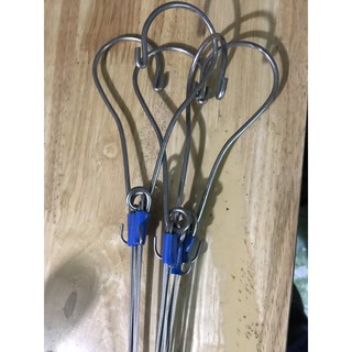 Combo 30 móc inox dài 80cm