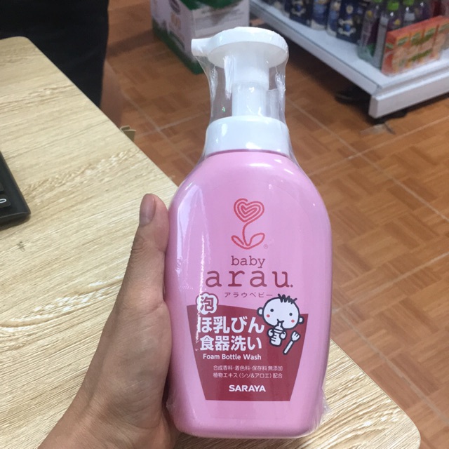 Nước rửa bình Arau 500ml