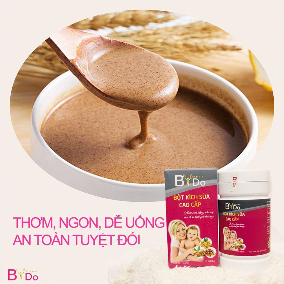 Ngũ Cốc Lợi Sữa Kích Sữa Cao Cấp Bido Natural hộp 600g 16 loạt hạt siêu dinh dưỡng Hàng Chính Hãng freeship