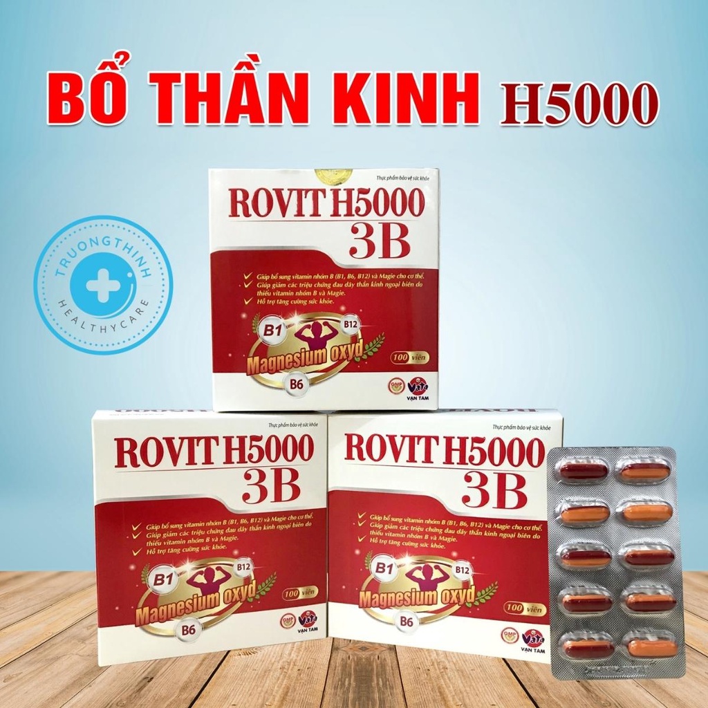 Bổ thần kinh ROVIT H5000