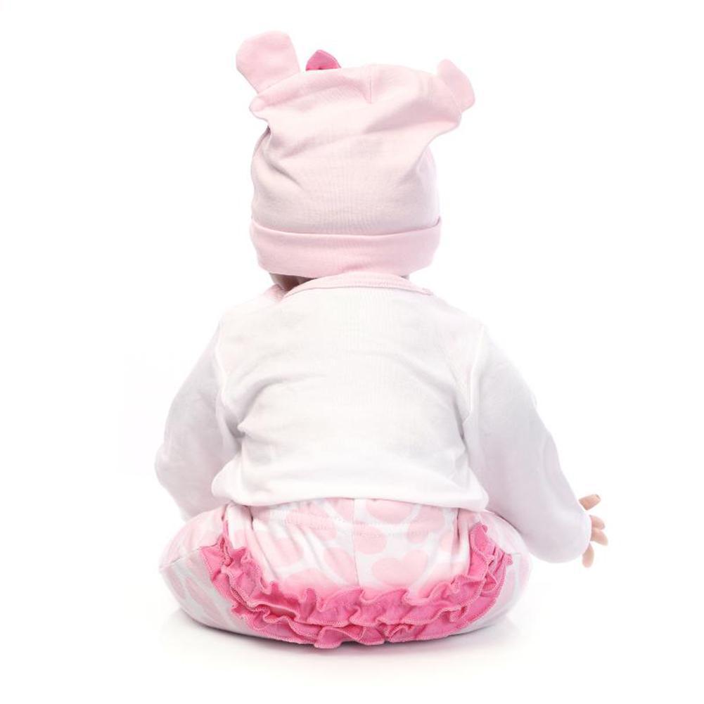 REBORN HANDMADE Búp Bê Em Bé Sơ Sinh Đáng Yêu 40cm Bằng Silicon