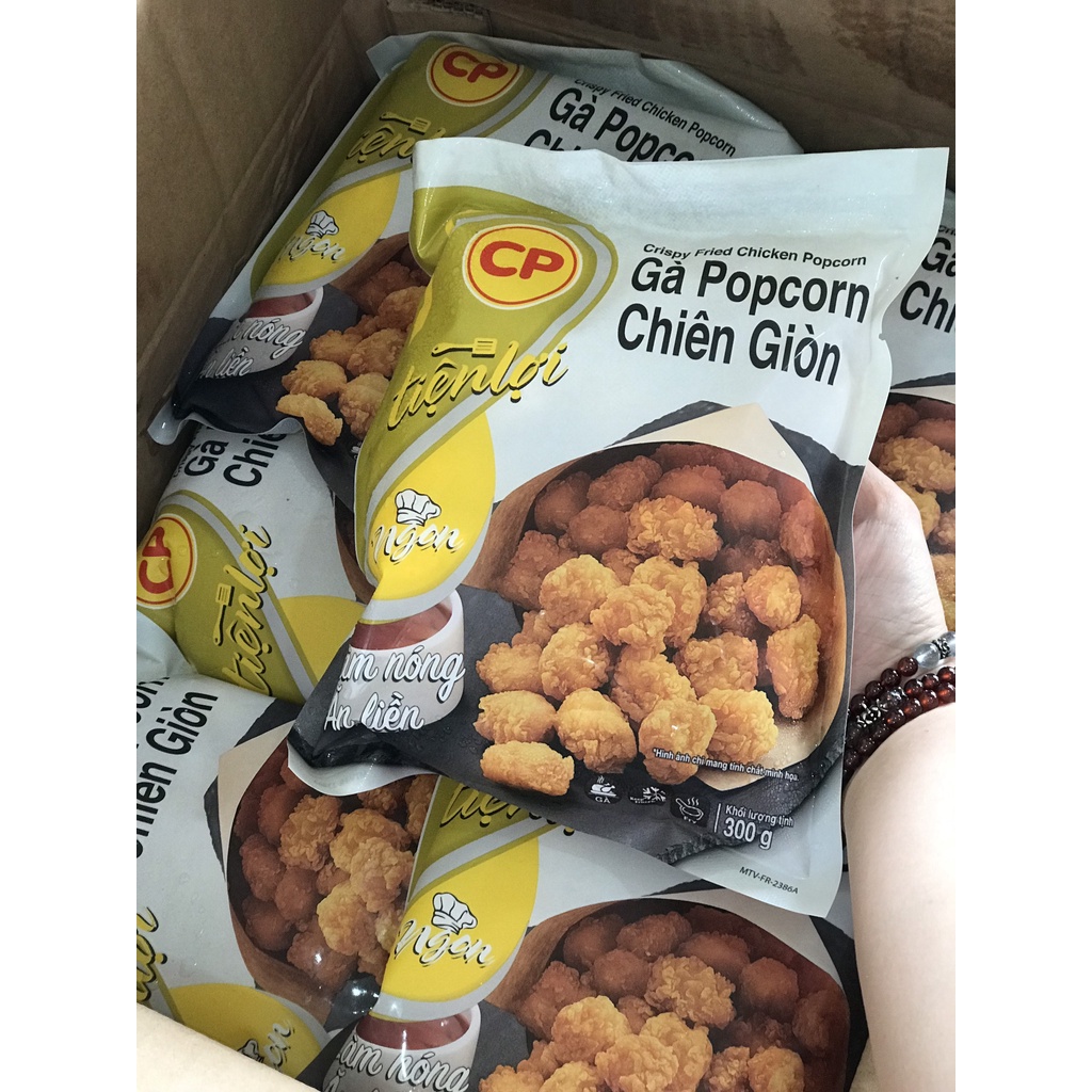 GÀ POPCORN CHIÊN GIÒN CP GÓI 300G