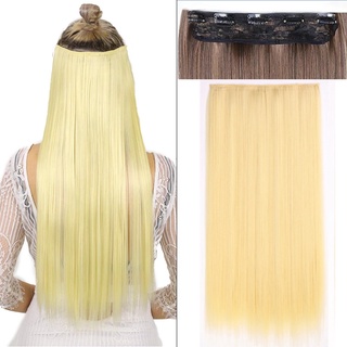 Tóc giả nối Wigsin dài thẳng 5 kẹp hợp thời trang