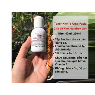 TONER  ULTRA CẤP ẨM 40ml 250ml