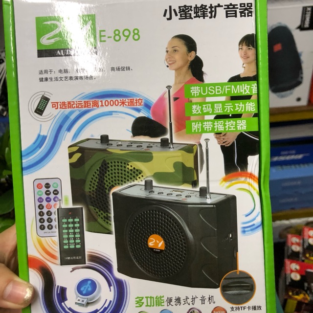 [FREESHIP 99K]_Máy trợ giảng loa E898 ( BH 6 Tháng )