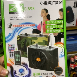 [FREESHIP 99K]_Máy trợ giảng loa E898 ( BH 6 Tháng )