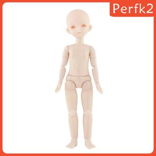 1/6 Ball Jointed Female Moveable Plastic Blank Figure Doll Body DIY Makeup