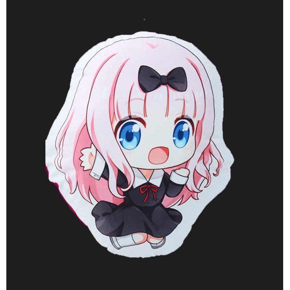 Gối ôm Gối ngủ Anime chibi Kaguyama Wanna Convey Genius Love