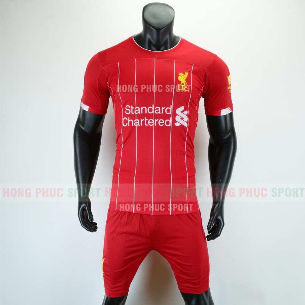 XẢ KHO BỘ QUẦN ÁO ĐÁ BÓNG THỂ THAO NAM ĐỘI TUYỂN LIVERPOOL 2019