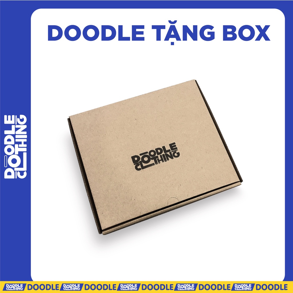 Doodle Box - Hộp carton đựng áo và các sản phẩm voucher tặng kèm ngẫu nhiên