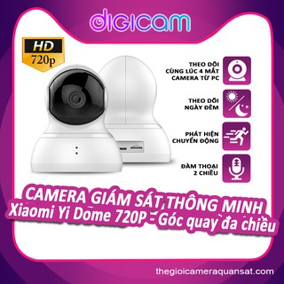 Camera giám sát thông minh cao cấp Xiaomi Yi Dome 720P | Góc quay đa chiều