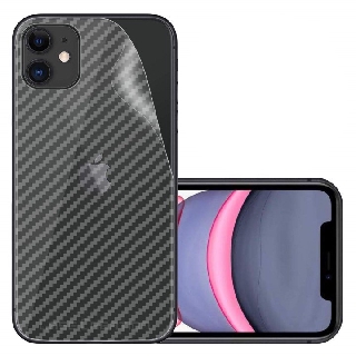 Miếng Dán Mặt Lưng Chống Trầy iPhone 11 Pro Max, 11, 11 Pro Vân Carbon
