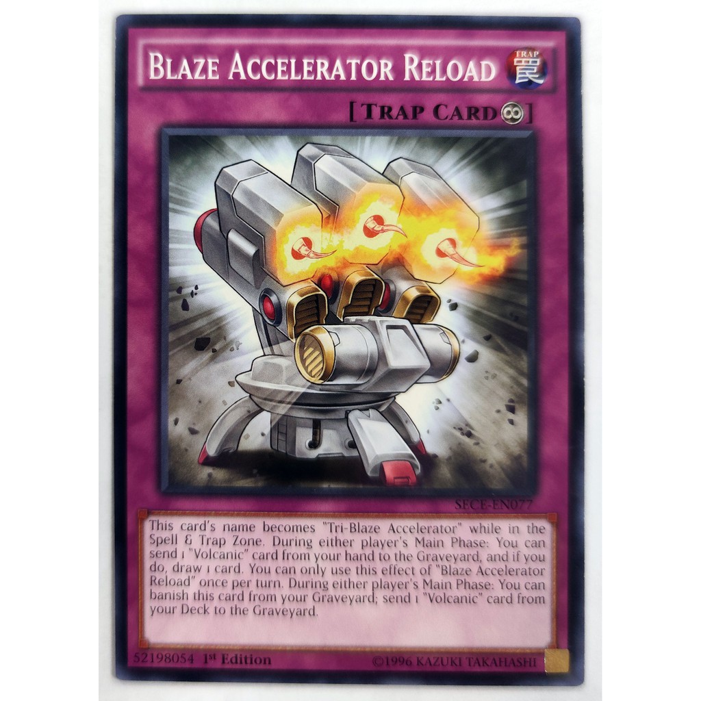 [Thẻ Yugioh] Blaze Accelerator Reload |EN| Common (GX)