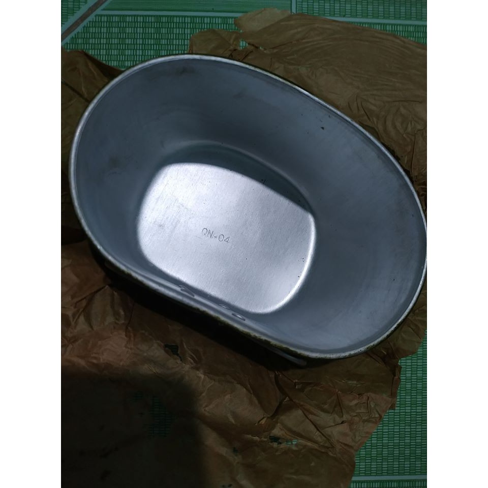 Bình Tông  nhôm +Kèm túi vải + Ca Nhôm