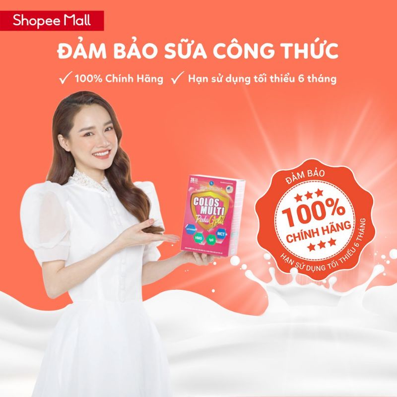 Mama sữa non Colos Multi Pedia Gold 28 gói *16g