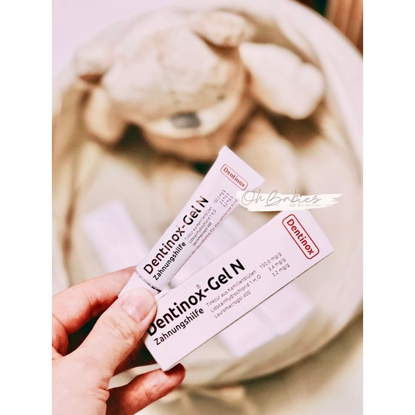 Gel bôi giảm đau khi bé mọc răng Detinox - nội địa Đức [OH BABIES]