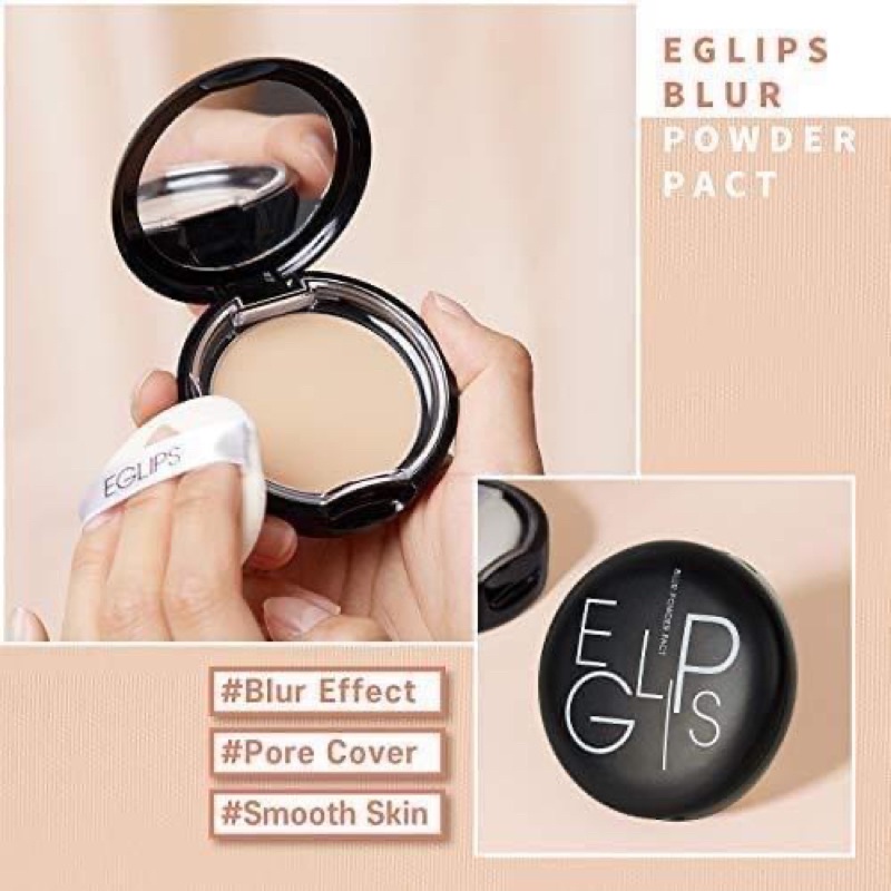 PHẤN NÉN Eglips Blur Powder Pact MÀU ĐEN