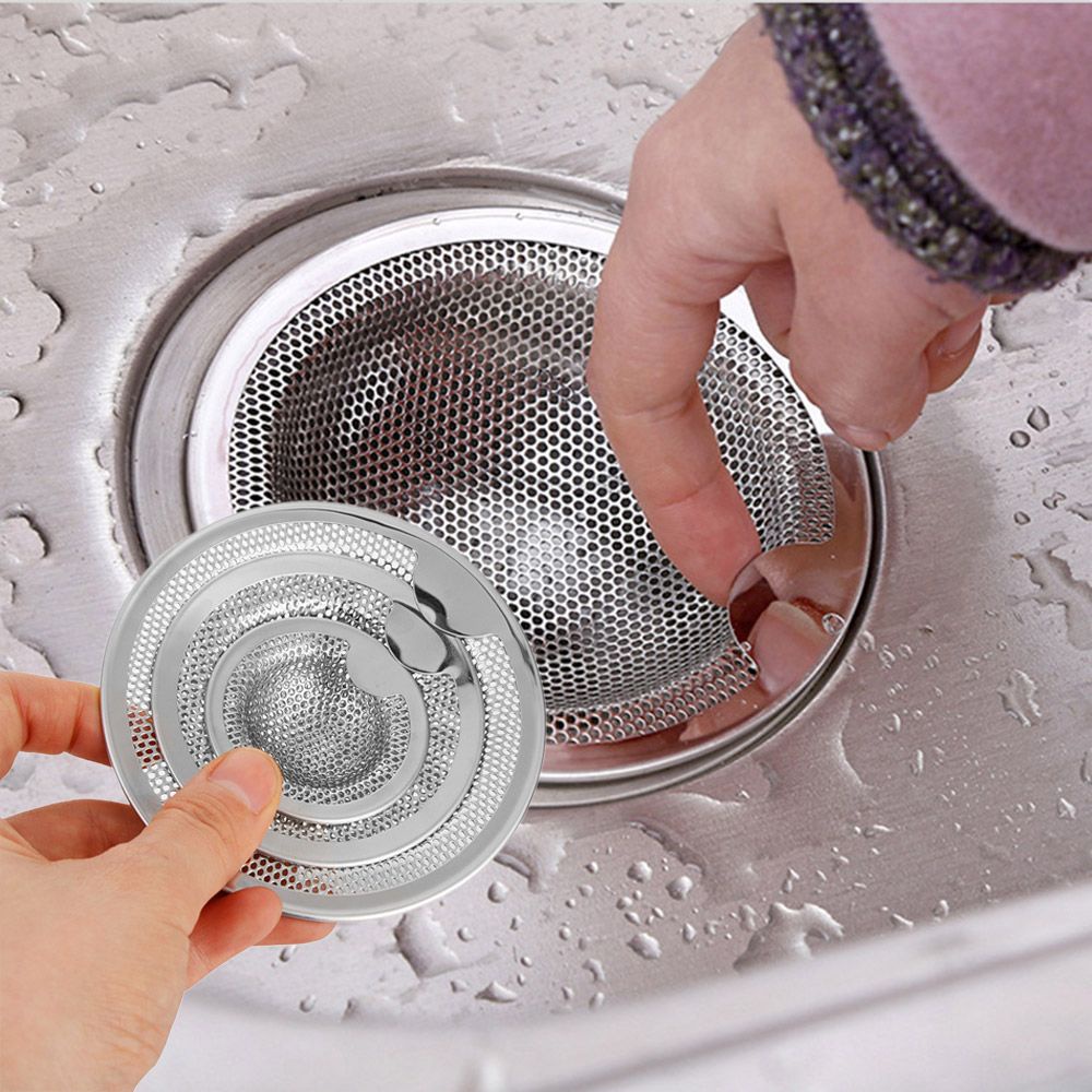 Nắp lọc rác bồn rửa chén bằng thép không gỉ chống nghẹt