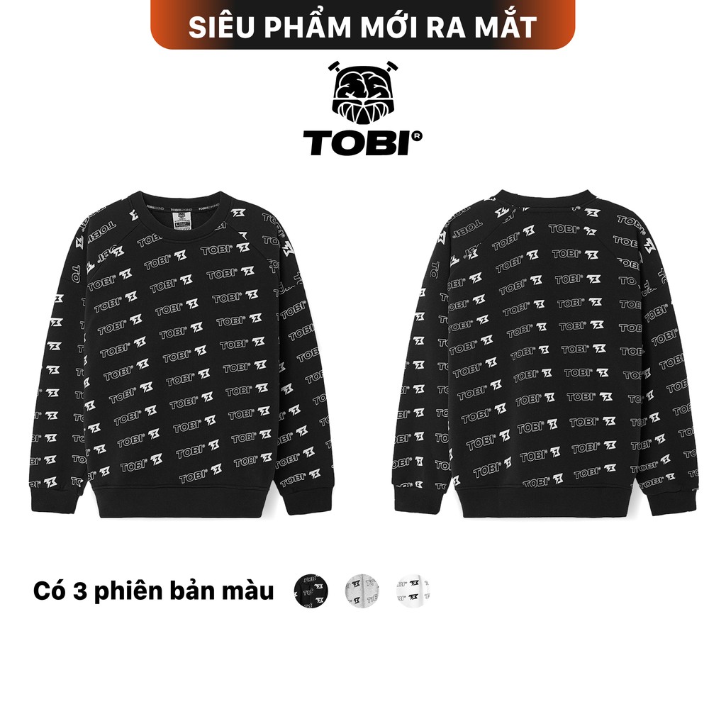 [Mã BMLT35 giảm đến 35K đơn 99K] Áo thun tay dài TOBI Pattern UNISEX