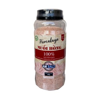 Muối hồng Himalaya 900g hạt mịn
