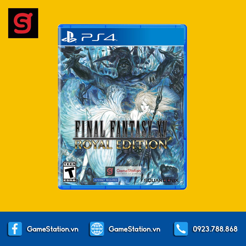 [Freeship toàn quốc từ 50k] Đĩa Game PS4: Final Fantasy XV Royal Edition - hệ US