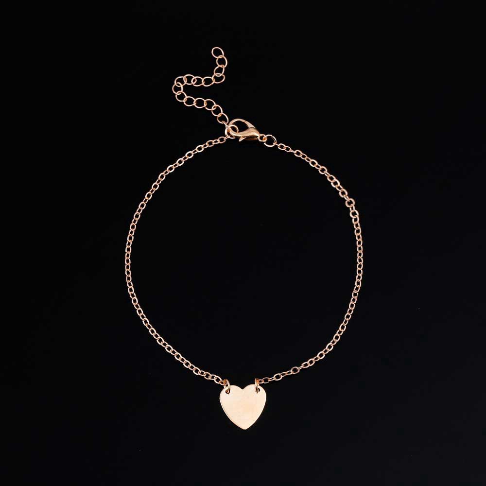 [Mã FAMAYFA giảm 10K đơn 50K] Vòng lắc chân mặt hình trái tim duyên dáng dành cho nữ | BigBuy360 - bigbuy360.vn