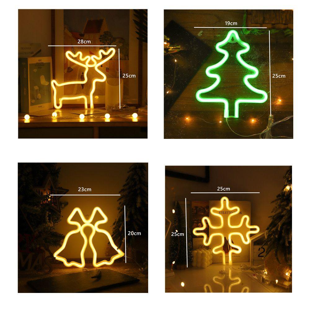 1 Đèn Neon Trang Trí Giáng Sinh