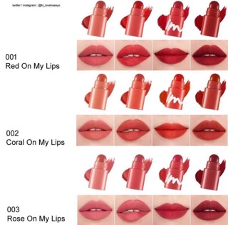 (TRẢ ORDER/ LIÊN HỆ TRC KHI ĐẶT) SON IM MEME MULTI LIP CRAYON