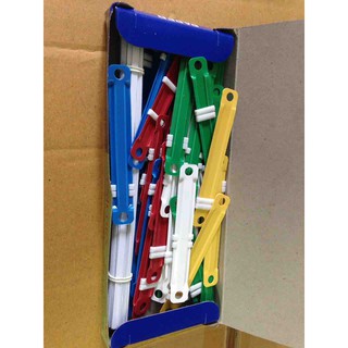 2 hộp nẹp nhựa Unicorn968,nẹp Acco-xiên chứng từ-thanh cài Acco