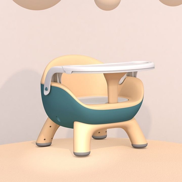 Ghế Ăn Dặm Tập Ăn Cho Bé Gấp Gọn Chân THấp Có Còi Kêu