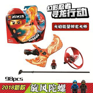 Lắp ráp con quay ninja Cao Thủ Lốc Xoáy có cánh