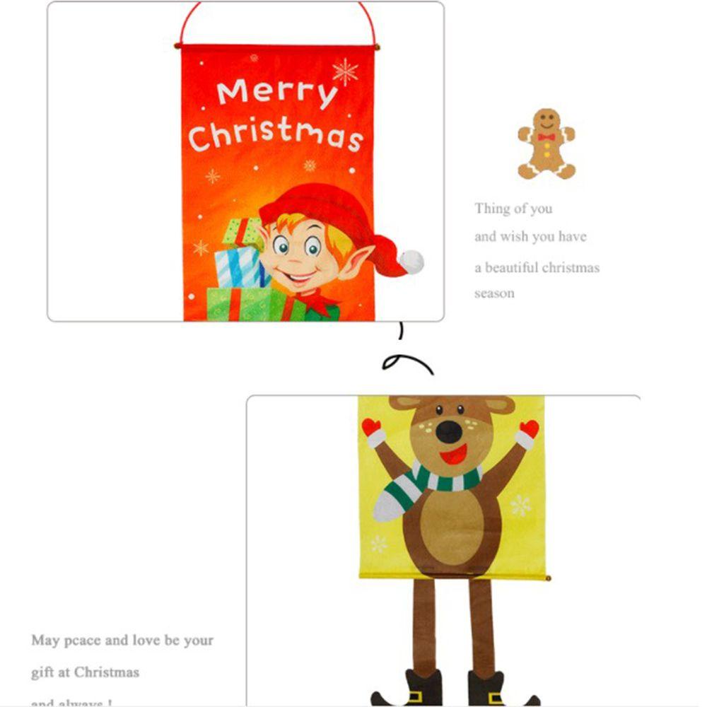 1 Dây Treo Cửa Trang Trí Giáng Sinh &amp; Năm Mới Hình Người Tuyết