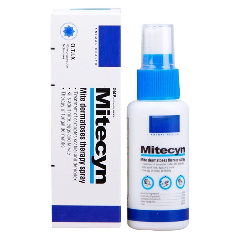 xịt trị mytecyn trị viêm da ghẻ