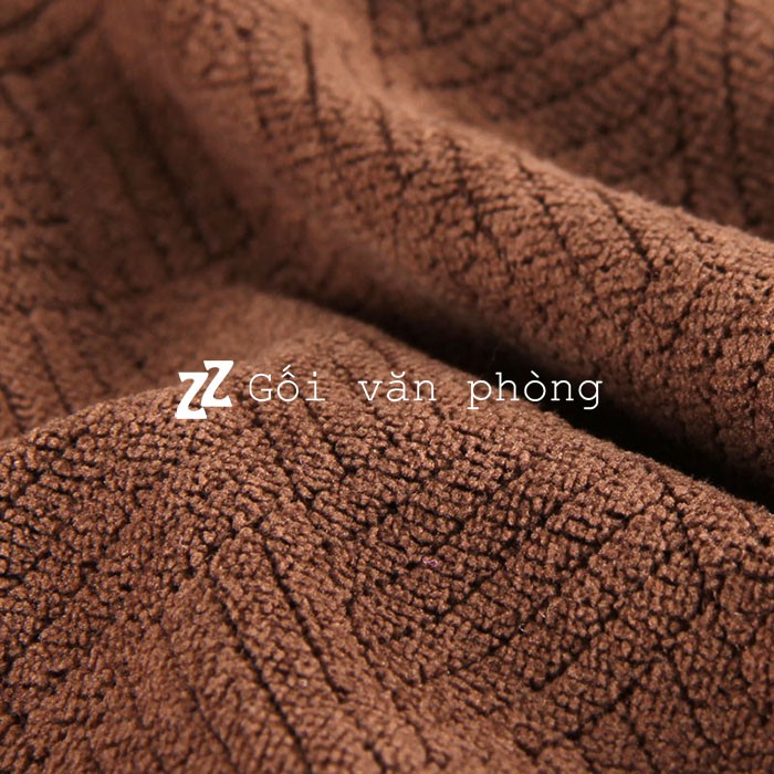 Gối bán nguyệt  dài kê lưng, chân cao su non GLN-02