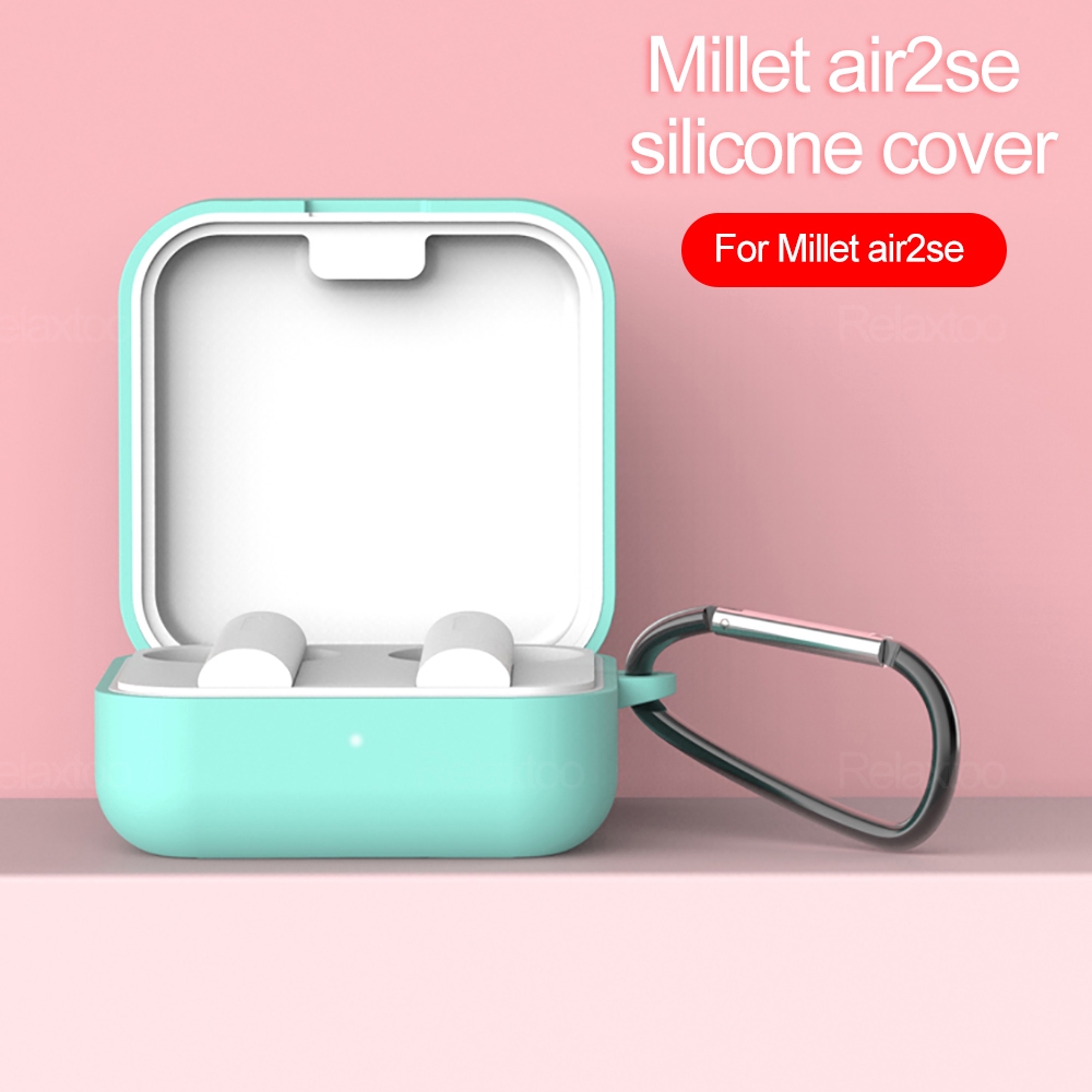 Vỏ Bảo Vệ Hộp Sạc Tai Nghe Bluetooth Xiaomi Air2 Se Mi Airdot Pro / 2 Se Tws Da 3d