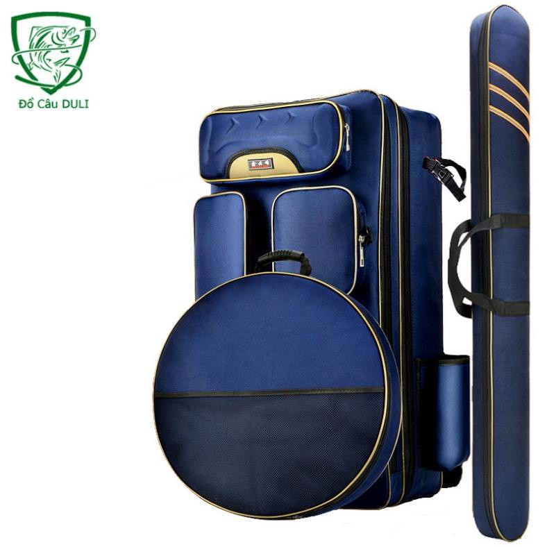 Túi Đựng Cần và phụ kiện , Balo dung tích lớn đựng ghế câu đài , Túi đựng rọng câu Xinyunfeng cao cấp TDC-11