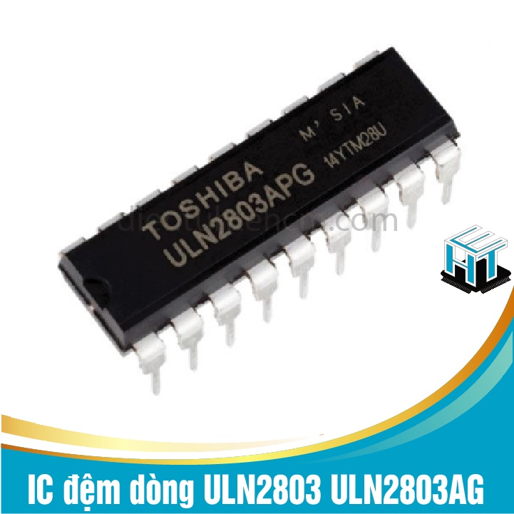 COMBO 4 con IC đệm dòng ULN2803 ULN2803AG