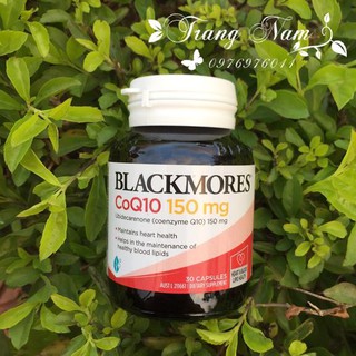 VIÊN UỐNG BỔ TIM MẠCH Coq10 150MG BLACKMORES ÚC 30 VIÊN
