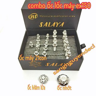 combo ốc lốc máy ex150 salaya 23 con