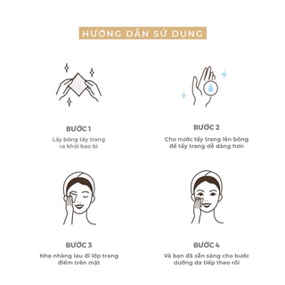 Bông tẩy trang pháp Tetra