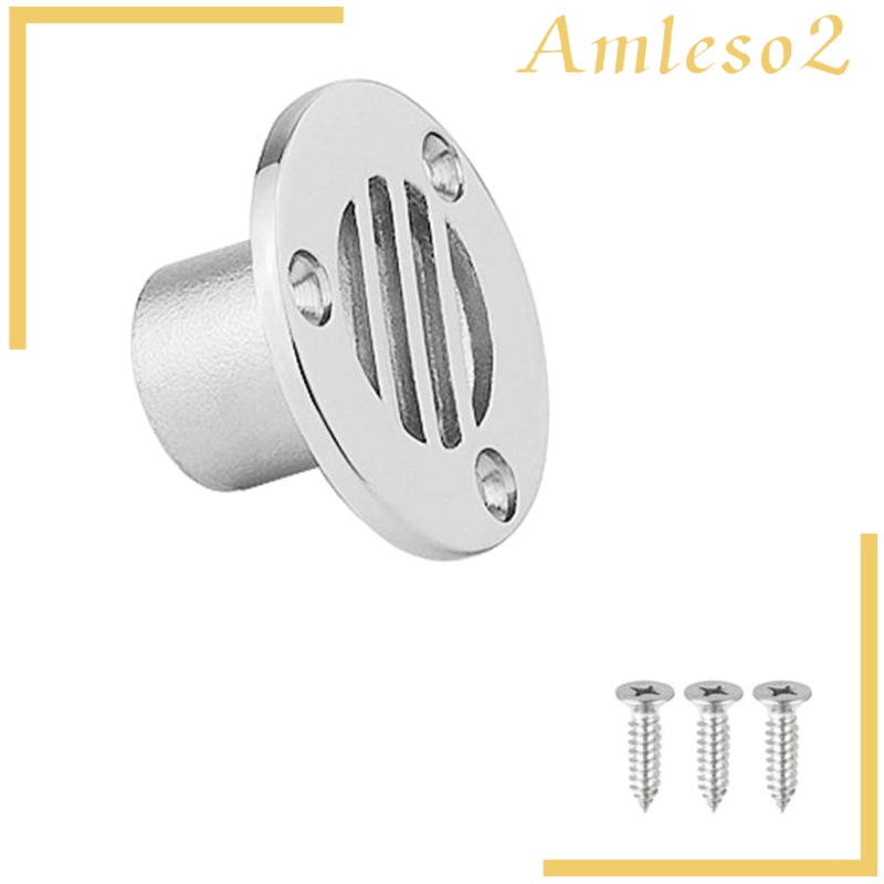 Bộ 2 Nắp Đậy Cống Thoát Nước Bằng Thép Không Gỉ 7 / 8inch Cho Tàu Thuyền | BigBuy360 - bigbuy360.vn