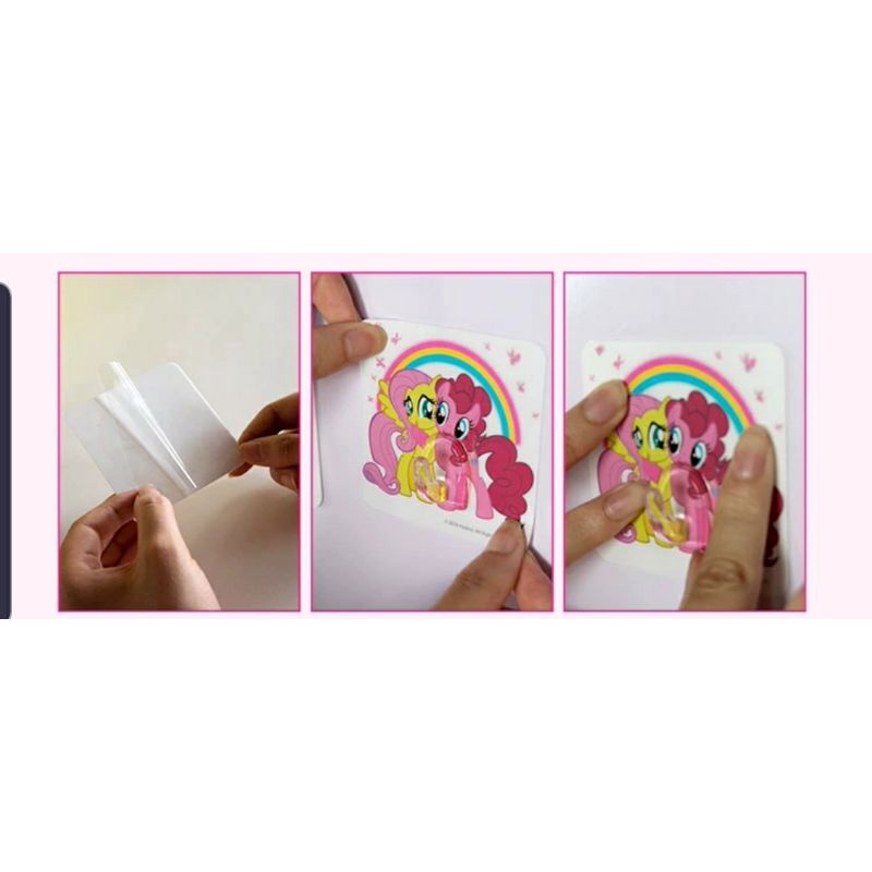 Móc Dán Tường Hình Ngựa Pony 3D  8*8.cm