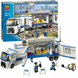 LẮP RÁP POLICE 10420  XE LƯU ĐỘNG CẢNH SÁT CÔNG NGHỆ CAO